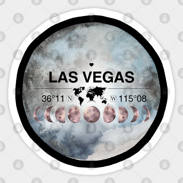 Las Vegas, Nevada, United States of America, USA, Watercolor Design